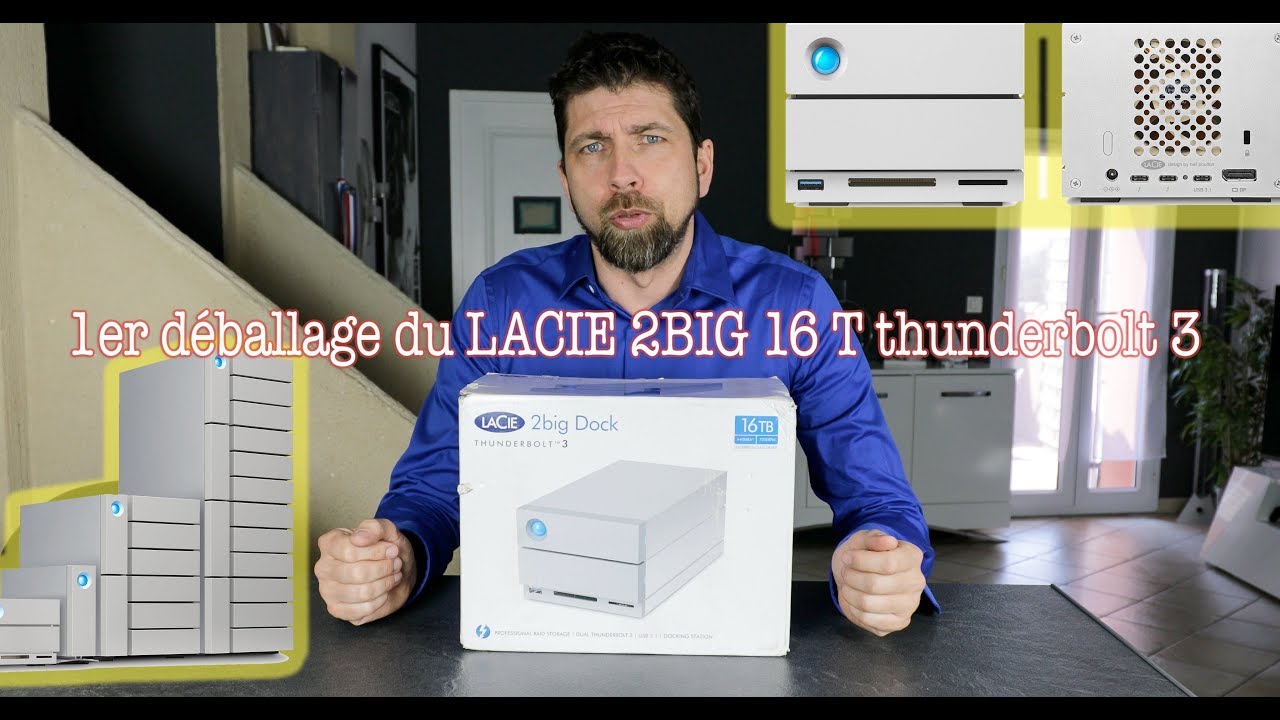 Unboxing #Lacie 2big 16T 