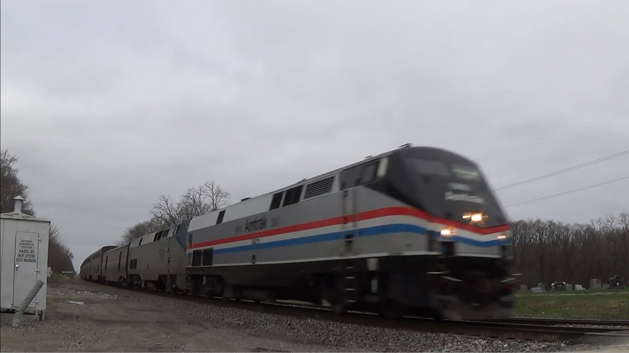 On Time California Zephyr Led by Amtrak 145