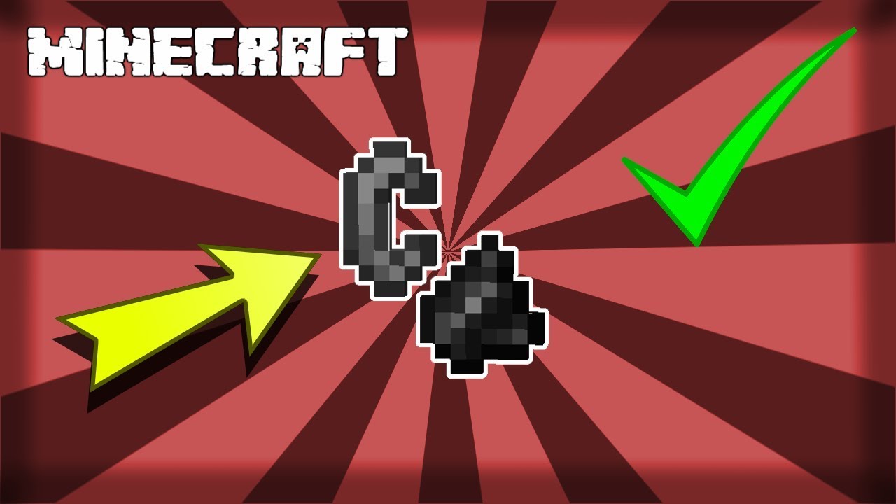MINECRAFT | Как сделать кремень и огниво! 1.15.2