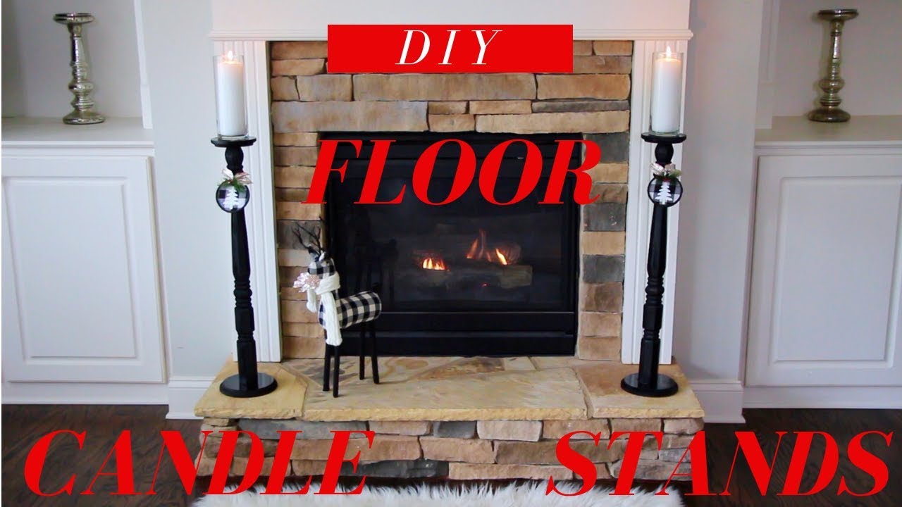 DIY Wood Candle Holders  | DIY Home Decor