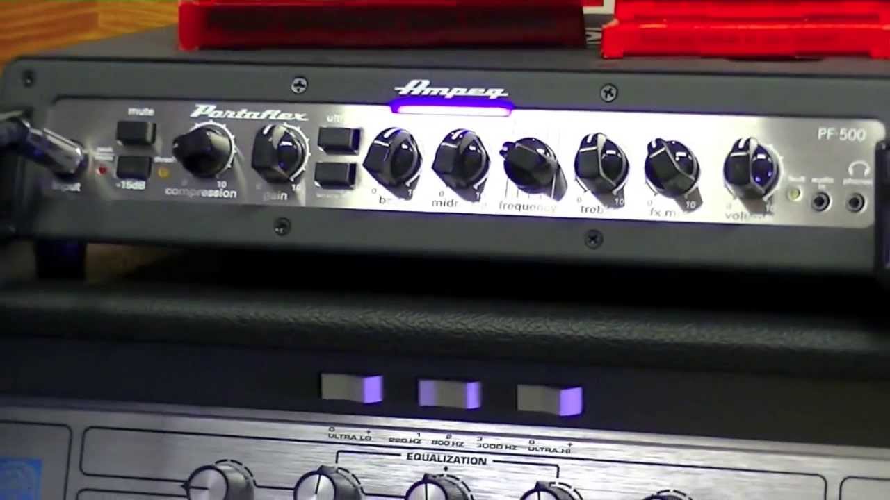 Tevari ToneWeek 2014 - Ampeg Portaflex PF-500