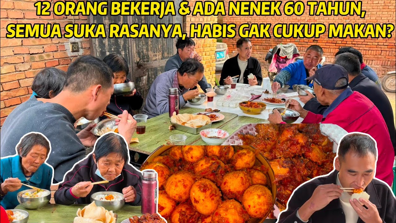 MASAKIN AYAM GORENG BALADO BUAT 12 ORANG PEKERJA, TAK NYANGKA NASI HABIS, MAKANAN TIDAK CUKUP?