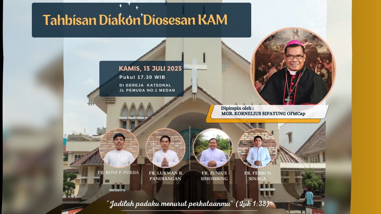 TAHBISAN DIAKON DIOSESAN KEUSKUPAN AGUNG MEDAN