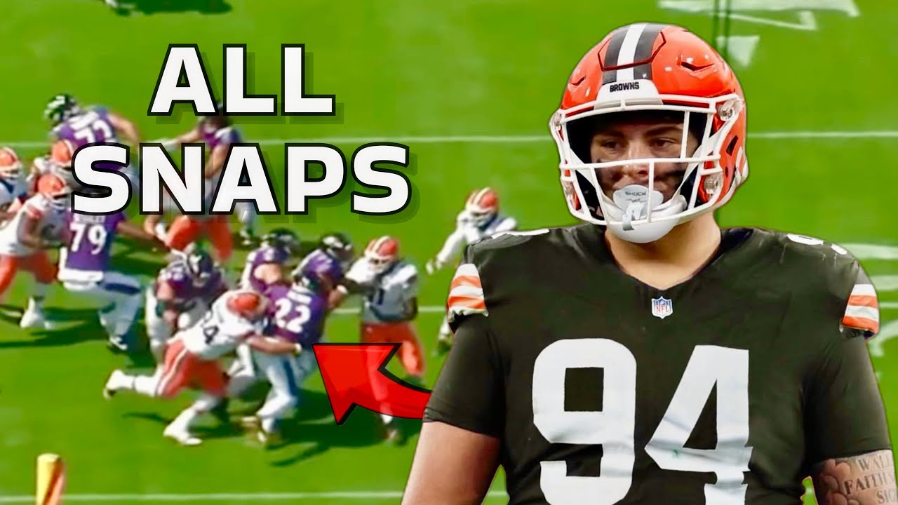 ROOKIE Mason Graham EVERY SNAP Vs Ravens | Week 2 NFL Highlights