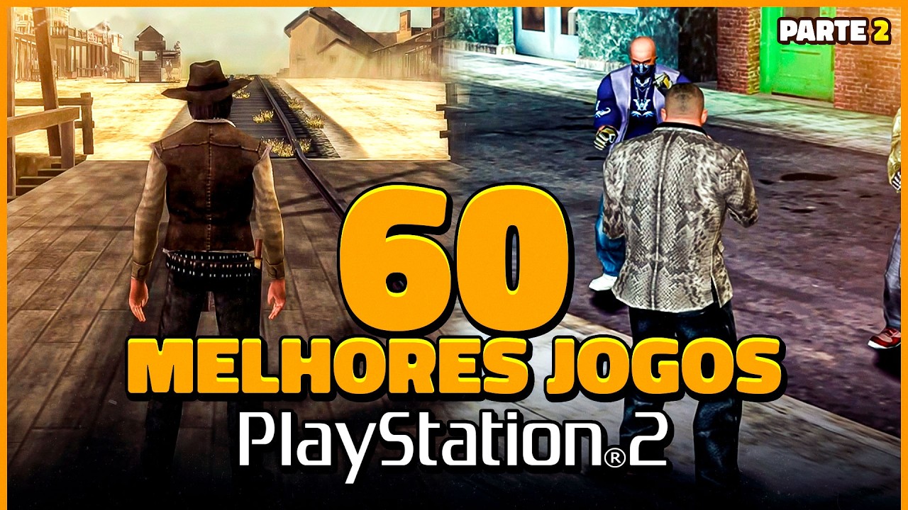 60 MELHORES JOGOS do PLAYSTATION 2!