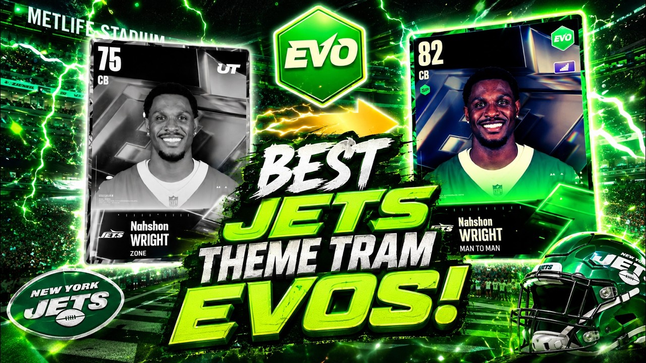 BEST JETS THEME TEAM EVOS! | Madden NFL 27