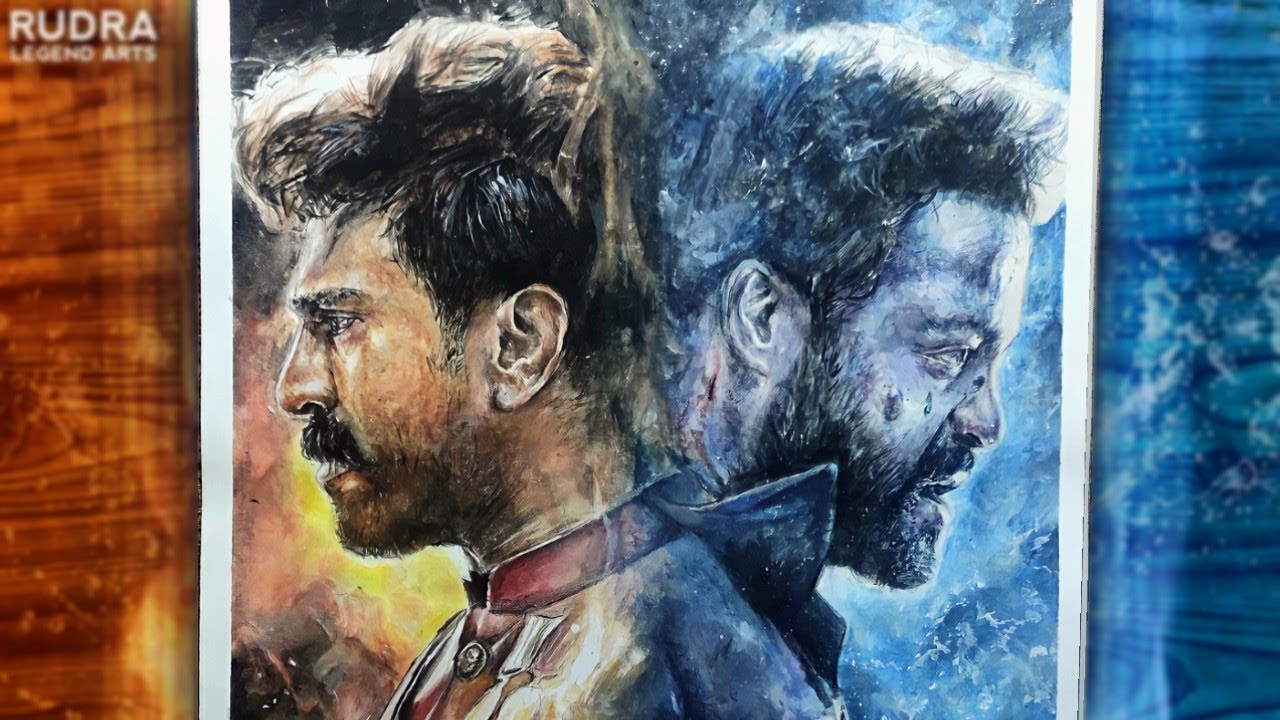 Drawing RRR! - Fire & Water🔥🤝🌊