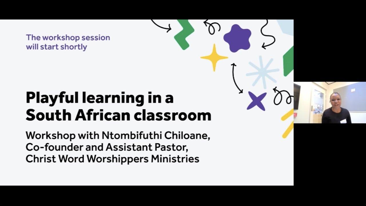 Playful Schools Conference Workshop: Playful learning in a South African classroom