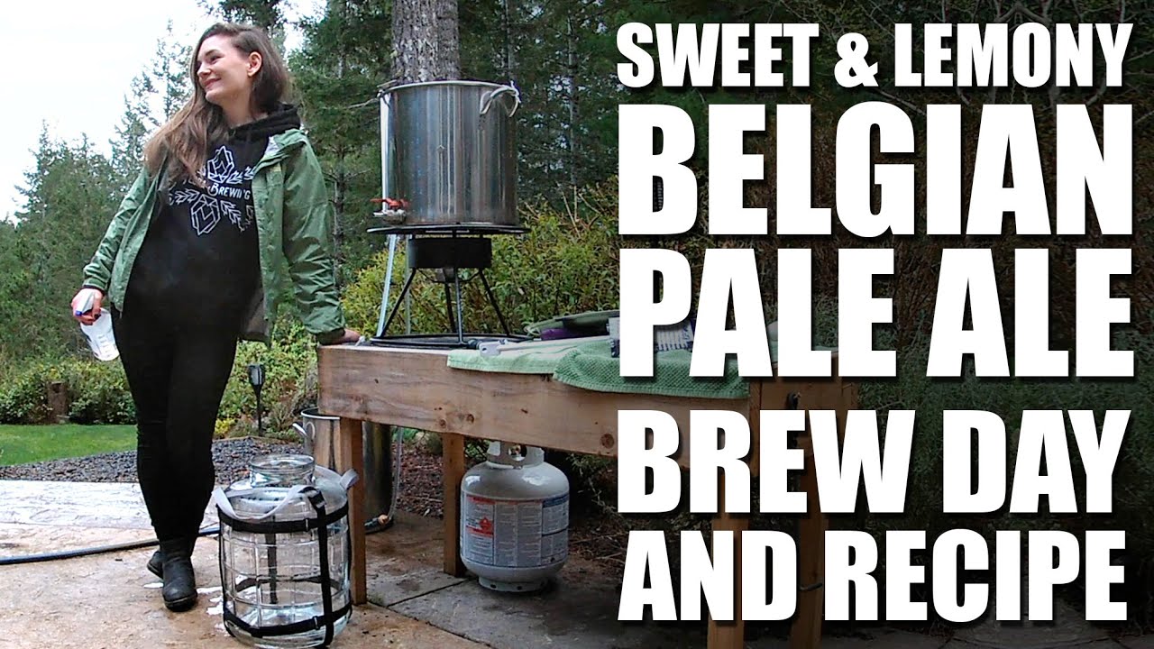 Homebrew Belgian Pale Ale Full Brew Day & Recipe