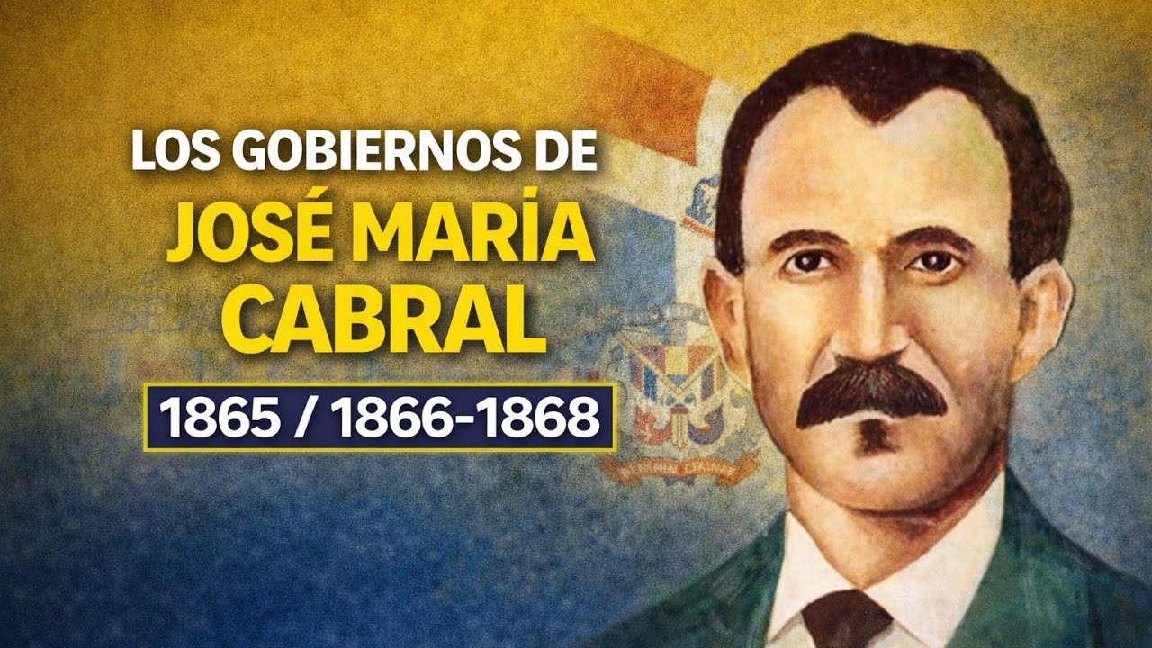 LOS GOBIERNOS DE JOSÉ MARÍA CABRAL 1865 / 1866-1868