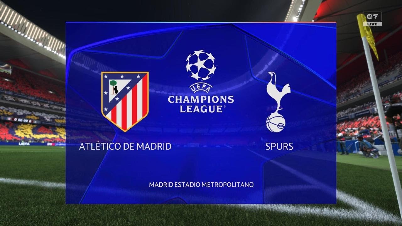 EA FC 26 PS5 1/8 (Ida) Uefa Champions League Atlético De Madrid VS Tottenham Hotspur