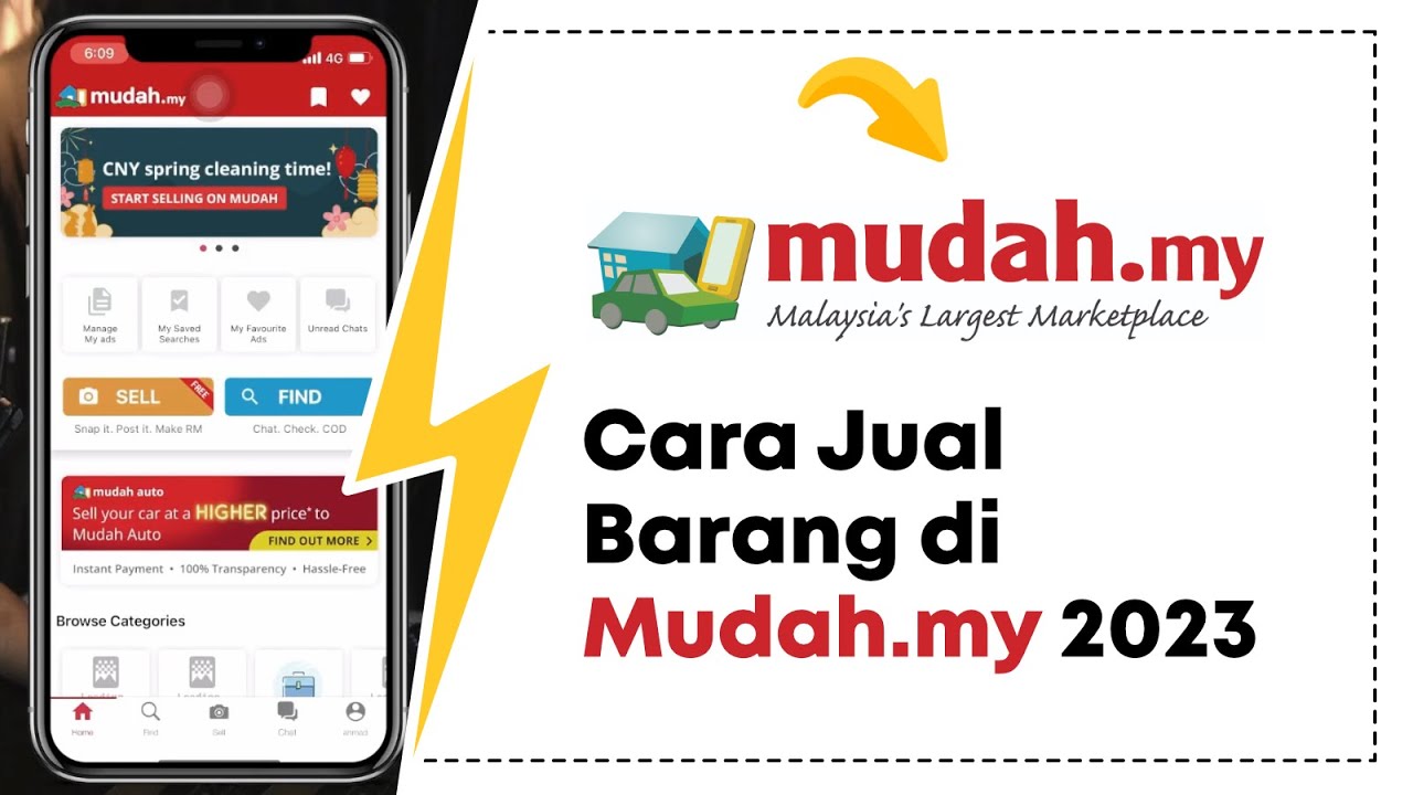 Cara Jual Barang di Mudah.my - 2023