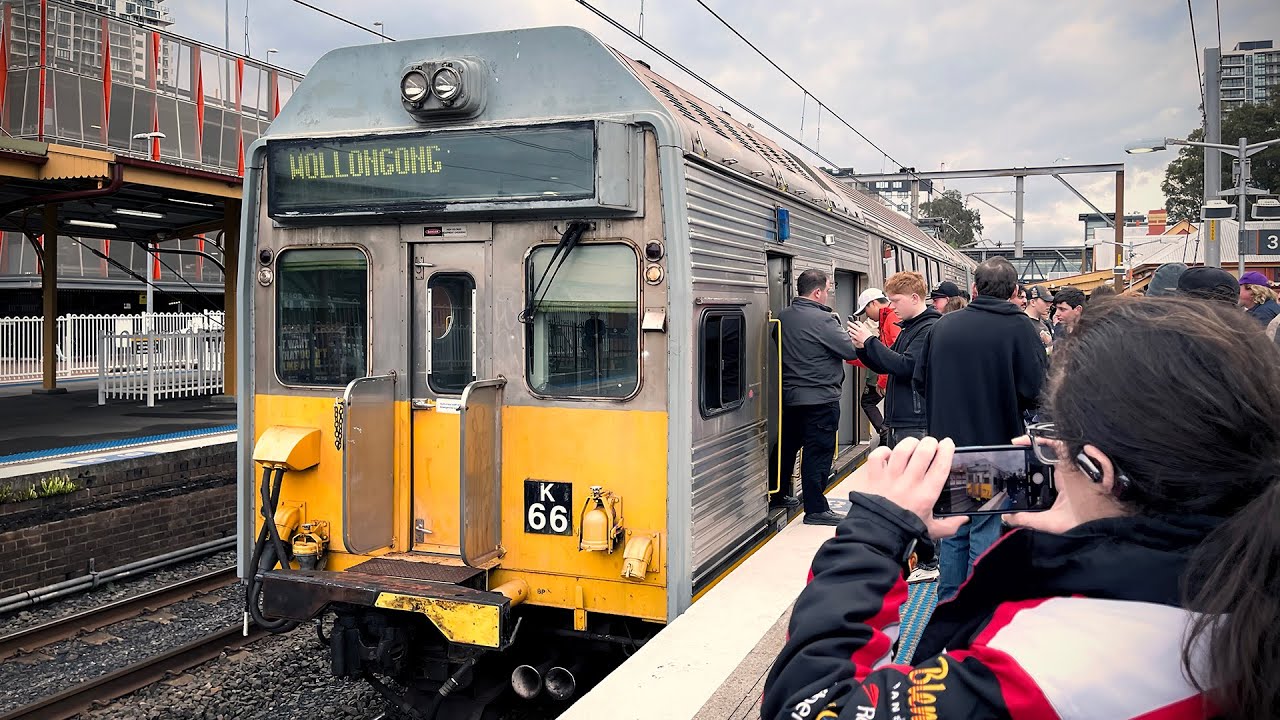Silver to the Sea - Sydney Trains K Set to Kiama