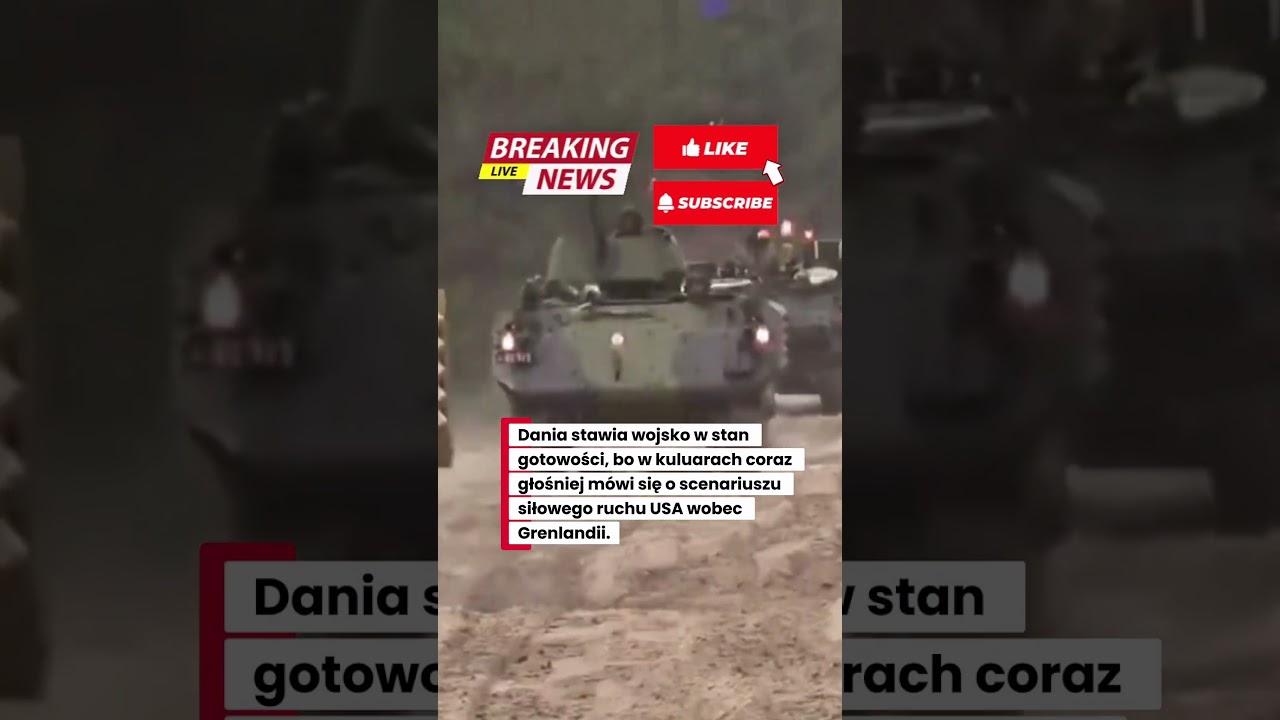 DANIA GOTOWA NA KONFLIKT? USA PATRZY NA GRENLANDIĘ #Dania #Grenlandia #USA