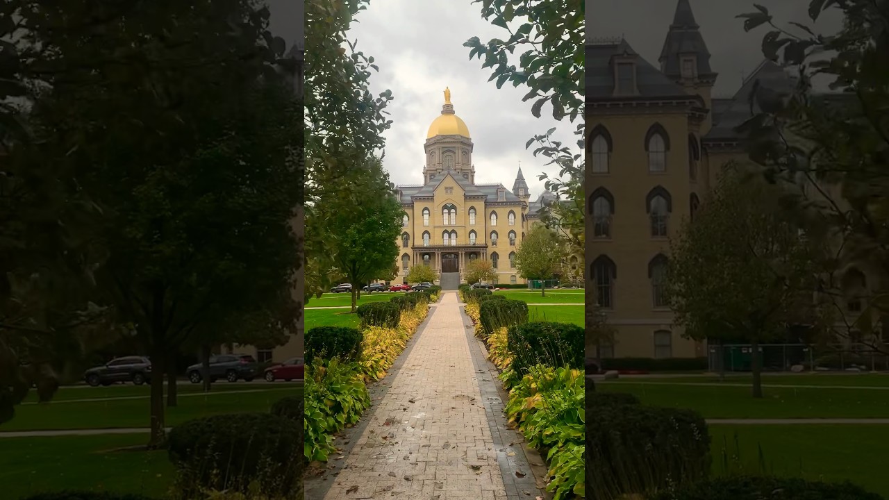🇺🇸 University of Notre Dame is Elegant and Charming in Late Fall&hellip;. 😍 #shorts