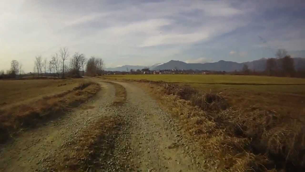 CORONA DI DELIZIE IN BICICLETTA: Venaria-Druento (integrale)