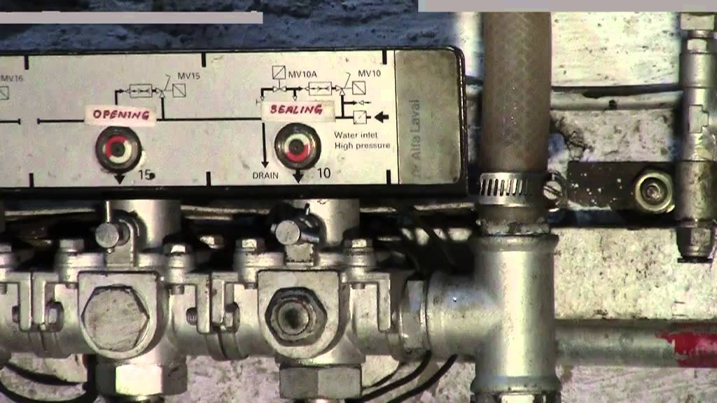 Alfa Laval MOPX 207 Fuel Oil Purifier Testing