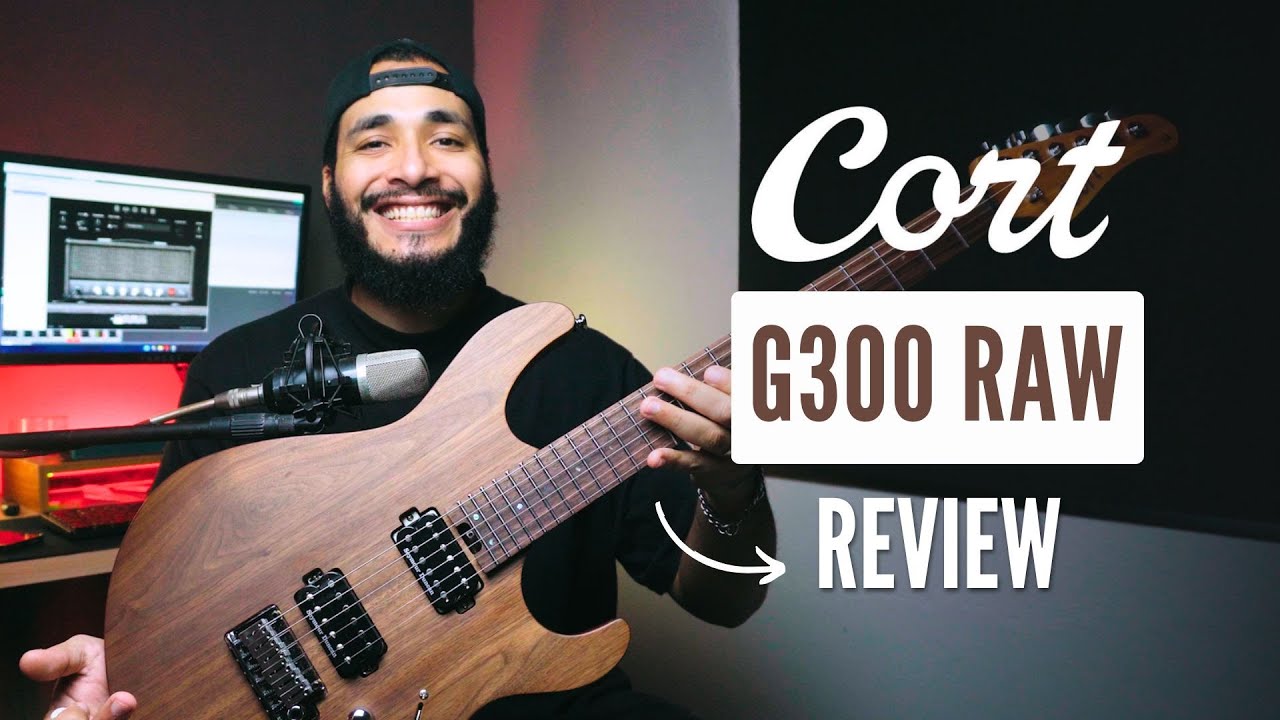 Review da guitarra CORT G300 RAW
