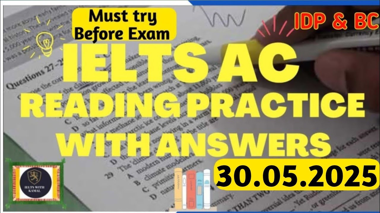 IELTS Reading practice test 2025 With Answers | 30.05.2025 | IELTS Reading Practice Test