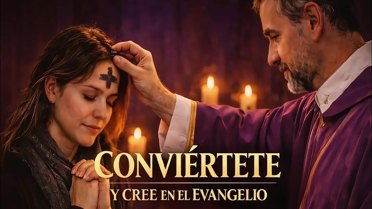 Cantos para la Cuaresma 🙏 Conviértete y Cree en el Evangelio | Miércoles de Ceniza