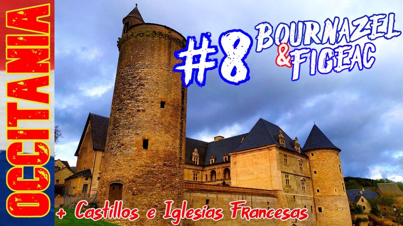 Bournazel y Figeac, en coche por los pueblos del sur de Francia (Occitania / Occitanie)