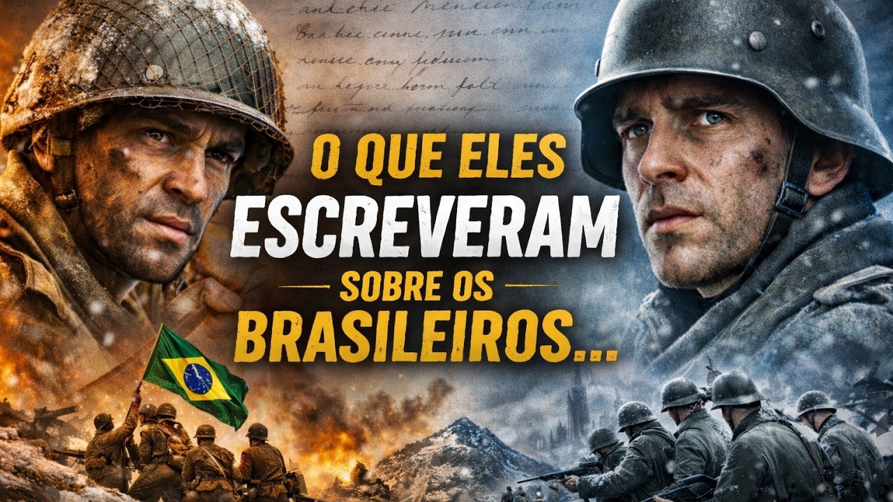 O Que Soldados Alemães REALMENTE Escreveram Sobre os Brasileiros na Guerra