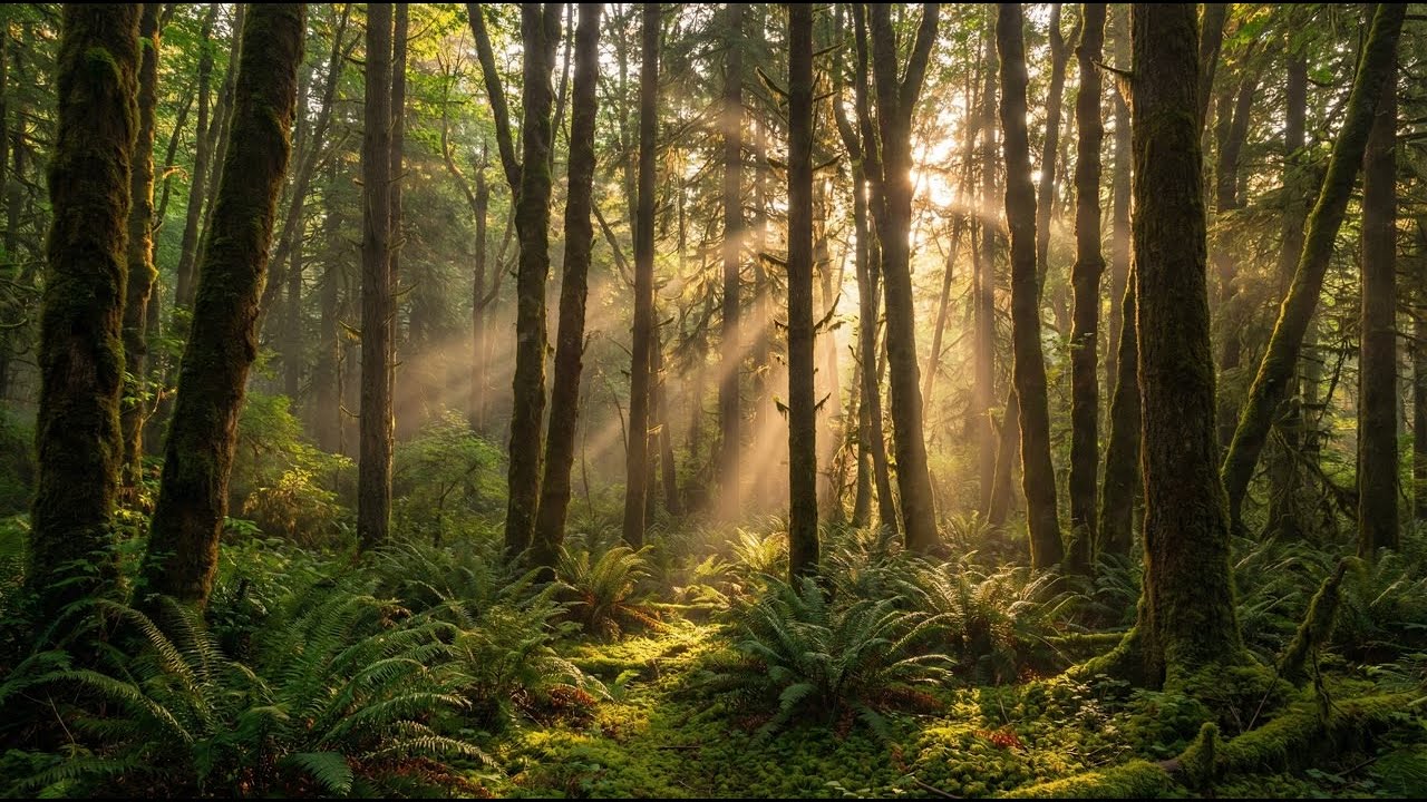 2 Hours Deep Forest Music for ADHD Focus & Relaxation 🌲🍃 | Nature Ambience