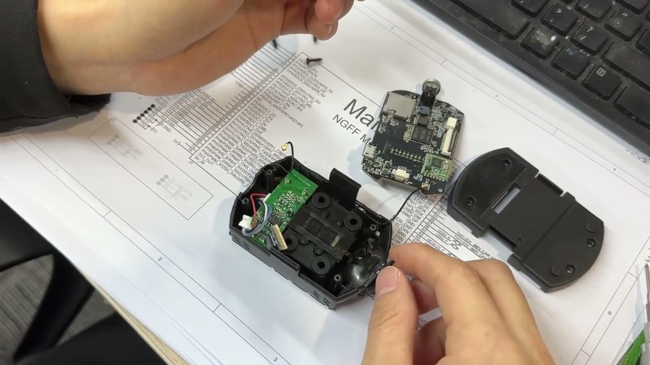 Ghost Drone gyroscope module check