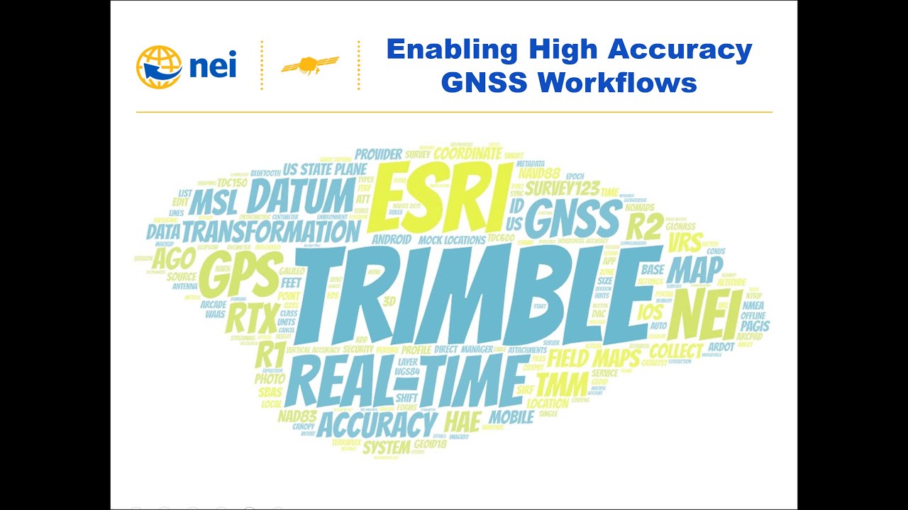 Enabling High Accuracy Workflows with ESRI Field Apps Using Trimble GNSS Receivers