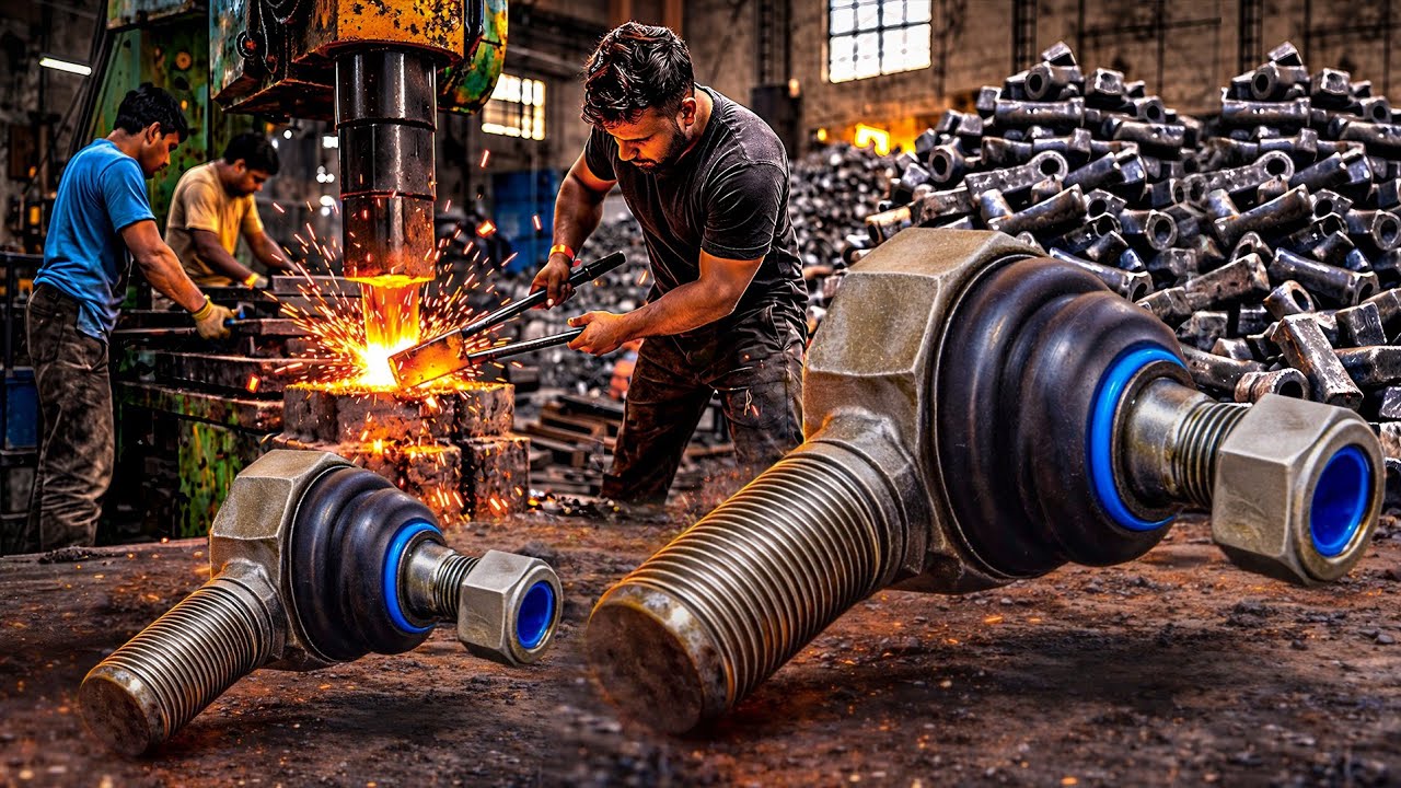 How Massey Ferguson 385 Tie Rod End Is Made 