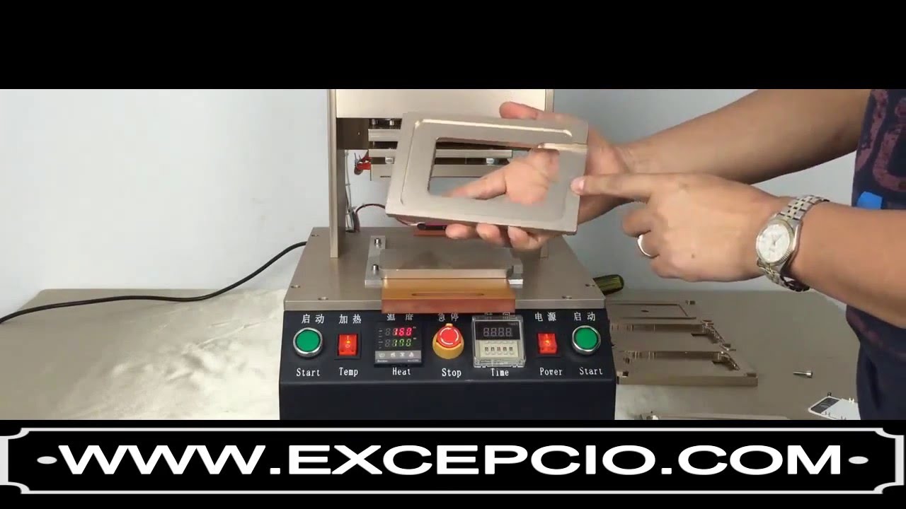 Frame Separator Laminating Machine built-in vacuum pump - Guide