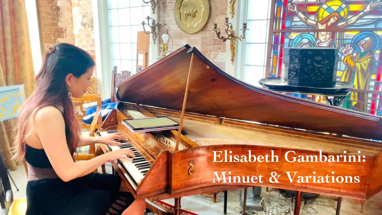 Elisabetta de Gambarini: Minuet & Variations/ Joyce Chen, harpsichord