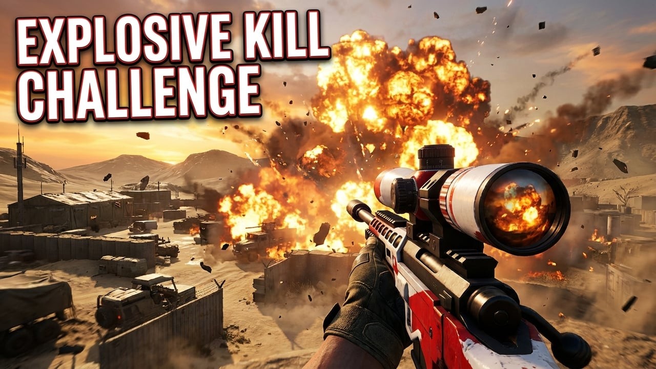 🔥 تحدي تفجير|أقوى ZARZA 💣| Sniper Ghost Warrior Contracts 2 | Mission Explosive Kill| 🔥