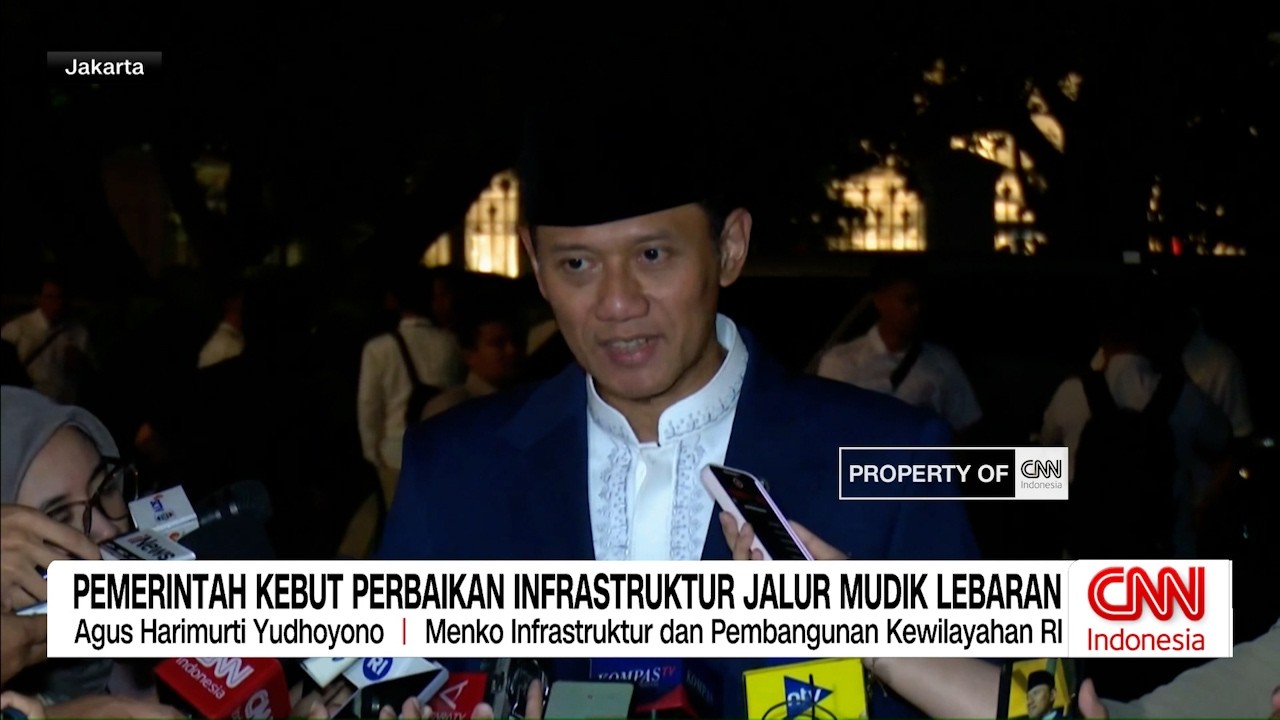 Pemerintah Kebut Perbaikan Infrastruktur Jalur Mudik Lebaran