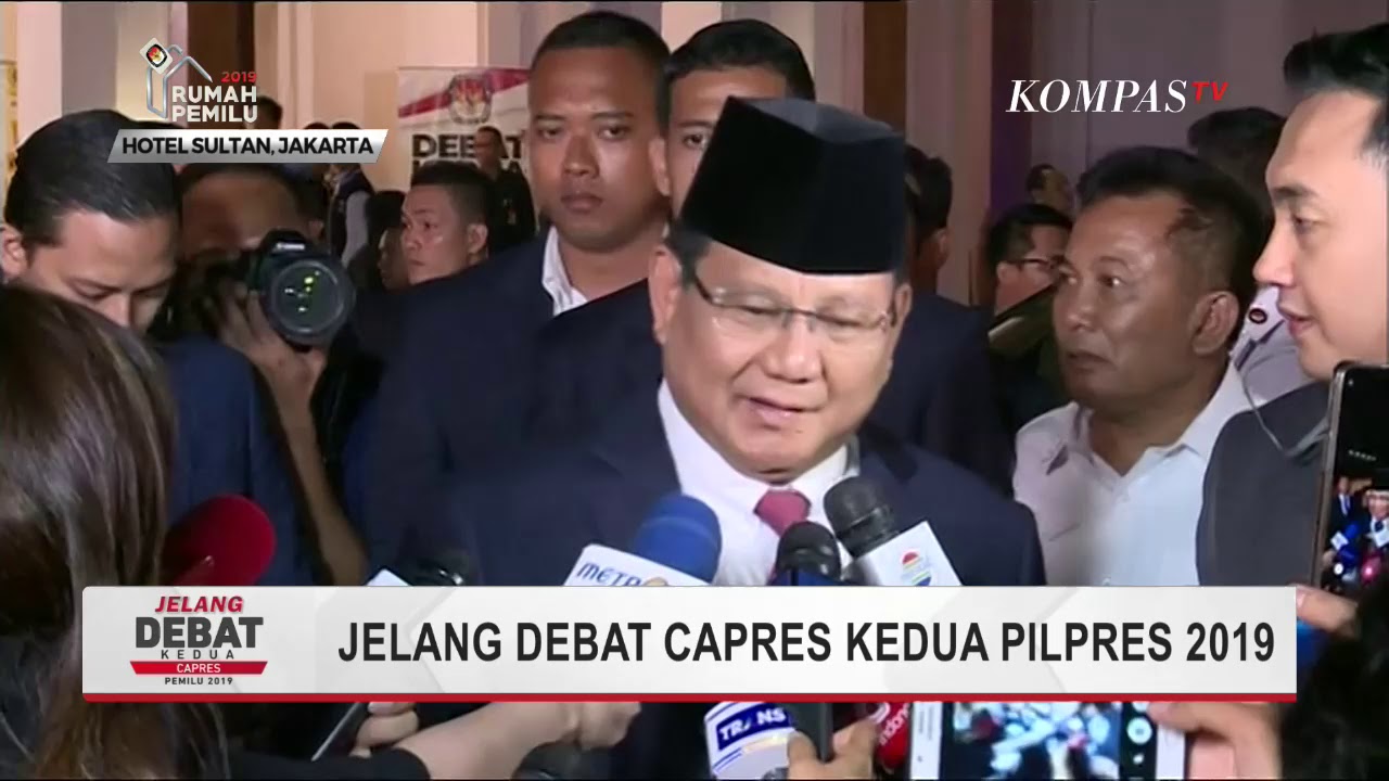 Ini yang Akan Menjadi Fokus Prabowo Subianto dalam Debat Kedua Pilpres 2019