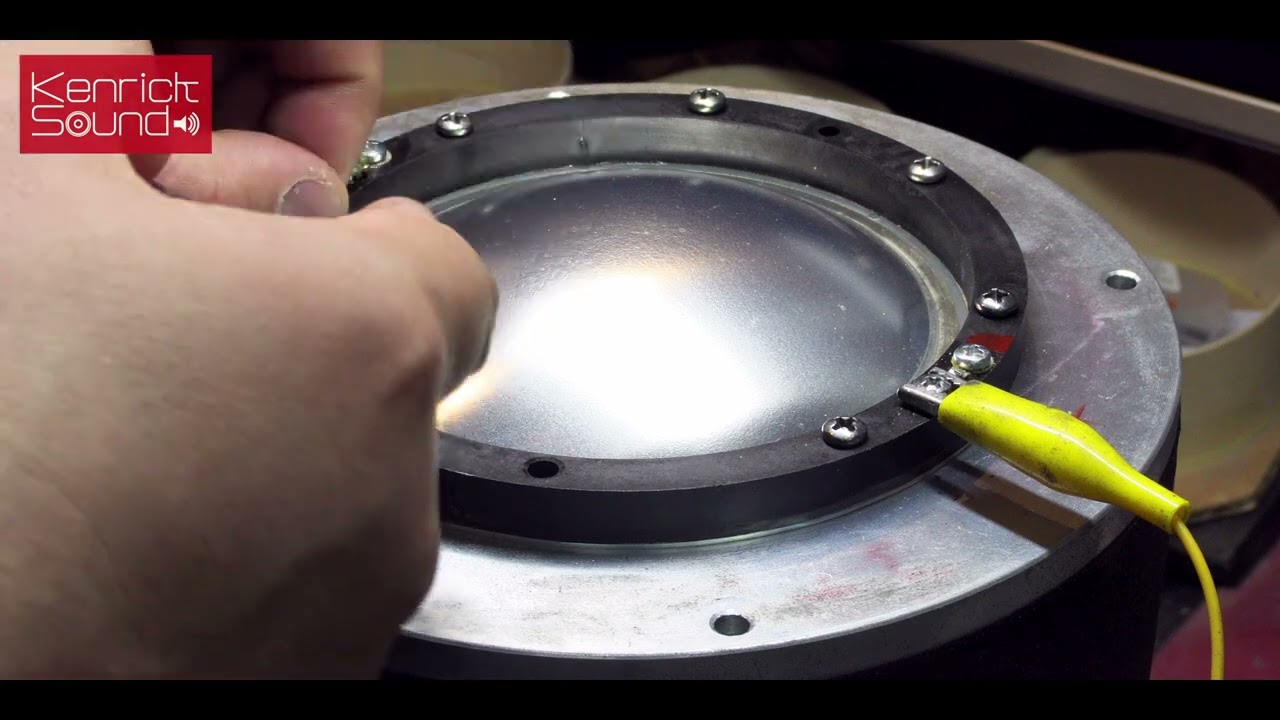 空気録音 音質比較 ダイアフラム調整前と調整後 ケンリックサウンド　Sound comparison Before & After Adjusting JBL 375 Diaphragms