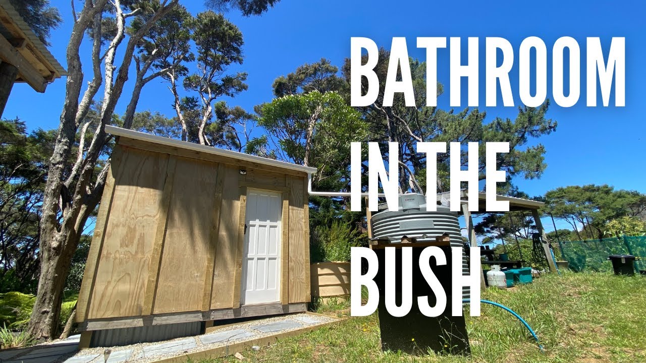 Off Grid Bathroom Build - start to finish.