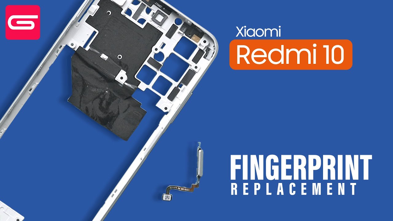 Xiaomi Redmi 10 Fingerprint Sensor Reader Replacement | Redmi 10 2022