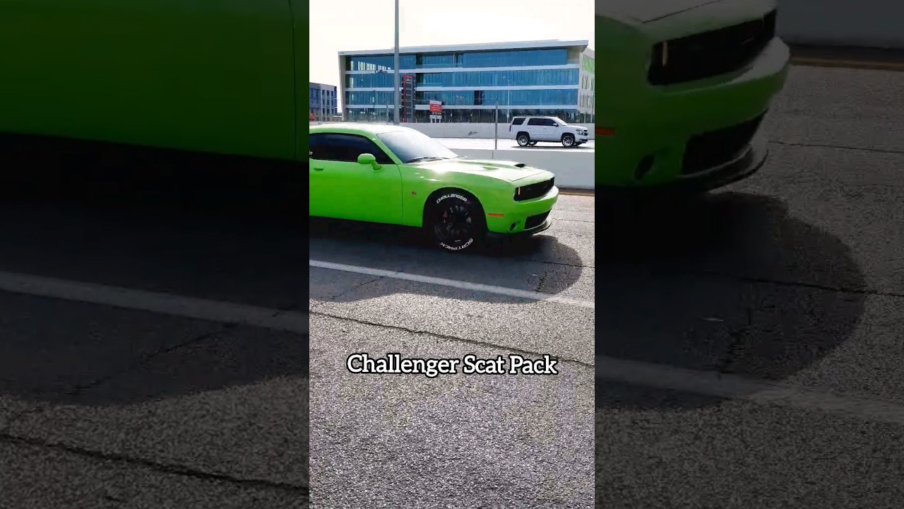 🔊 Dodge Challenger R/T vs. Challenger Scat Pack 🔊 Which one do you like best? 🔥🔥💨💨