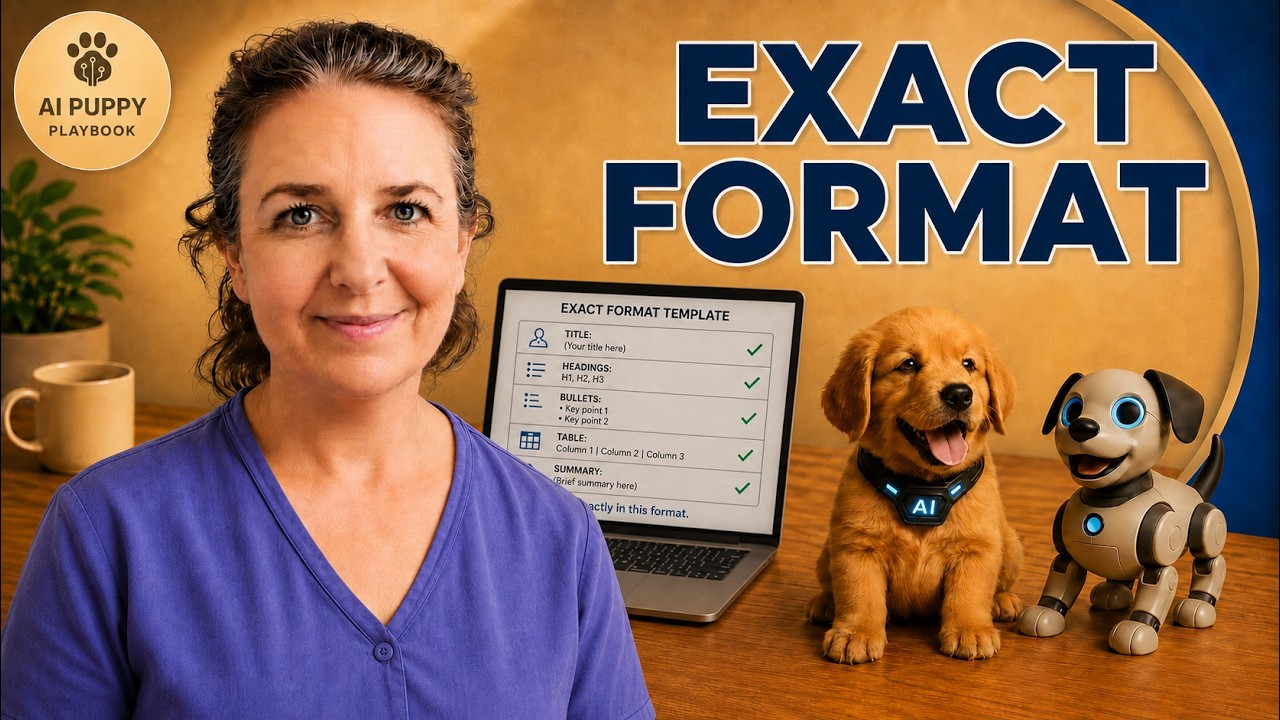 Make ChatGPT Follow Your Format Every Time: The Output Contract Prompt (Tuesday Mini Lesson)