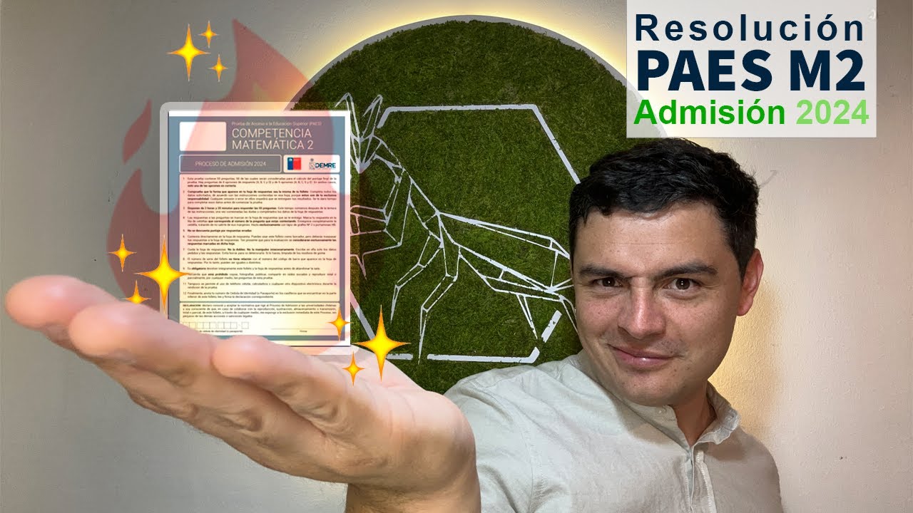 Resolución PAES M2 regular 2023 admisión 2024