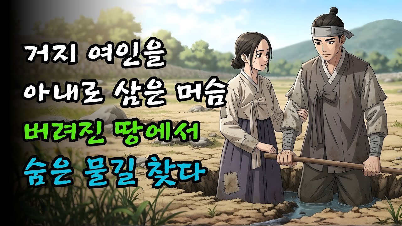 거지 여인을 아내로 삼은 머슴, 버려진 땅에 숨은 물길을 찾아내다 | 옛이야기 | 조선이야기 | 야담