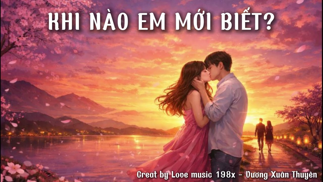 Khi Nào Em Mới Biết (siêu phê hot Tiktok– Nghe từ phê đến mê (cover hay nhất AI by Love music 198x)