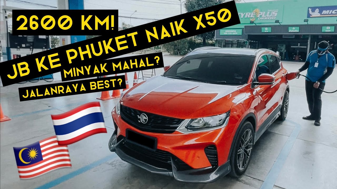 Kali Pertama Memandu 2600KM Dari JB ke Phuket Dan Balik Ke JB. Memang gila! 🇲🇾🇹🇭