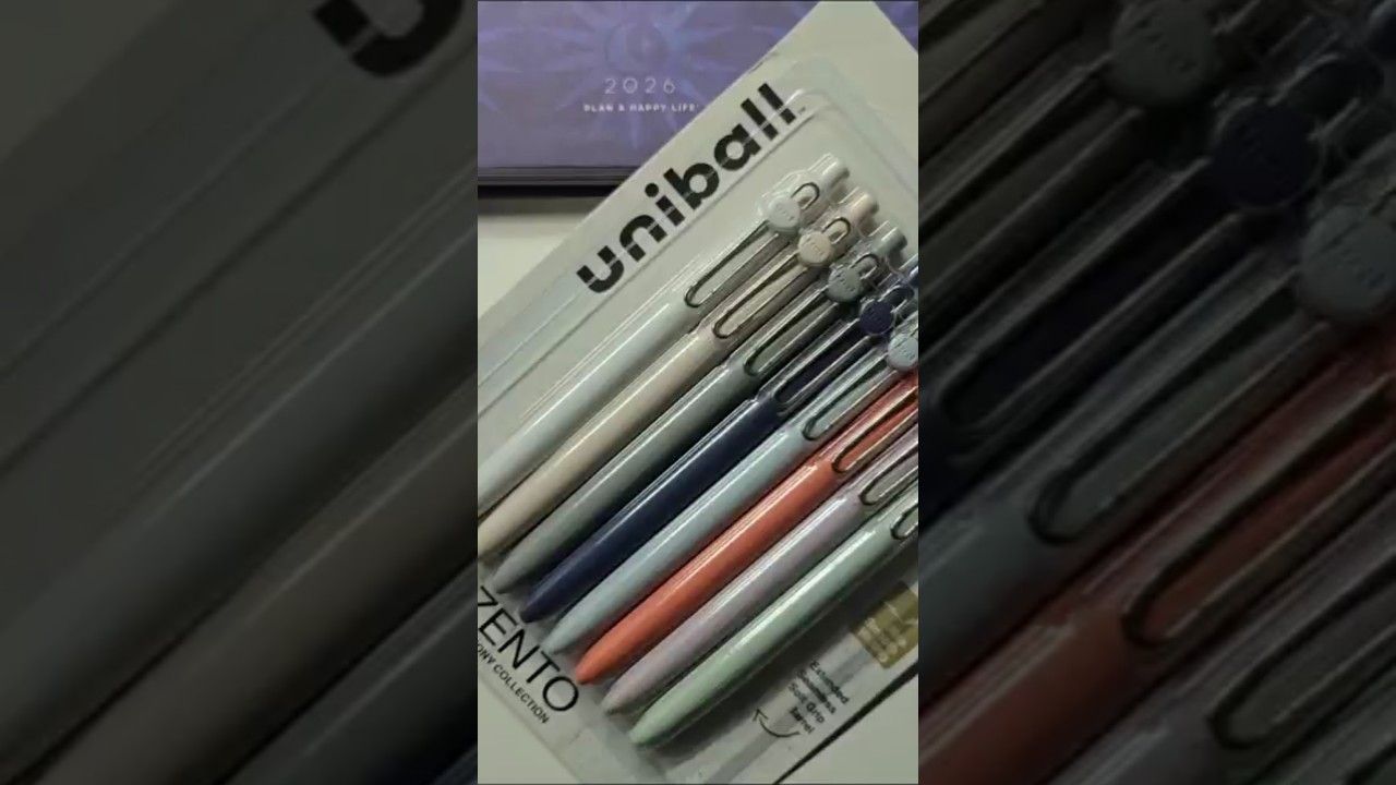 Uniball Zento collection is actually worth the hype 
