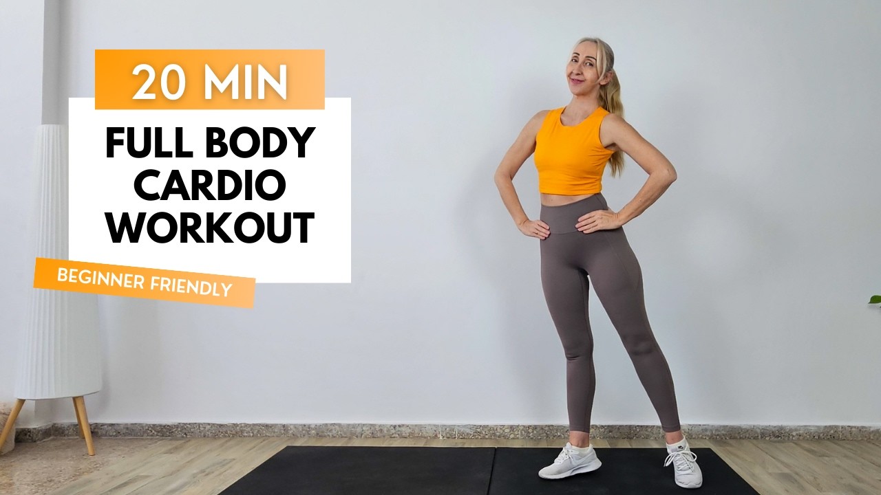 Beginner Cardio Workout - 20 Minutes | Low Impact Full Body, No Jumping