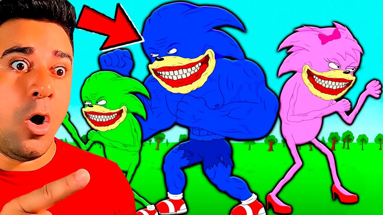 Reagindo Ao VÍDEO da FAMILIA DO SONIC SHIN TAPES!