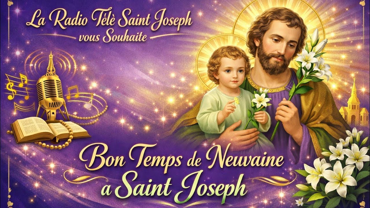 3e Jour de la Neuvaine à Saint Joseph, 12 Mars 2026,Paroisse St Joseph (P-Au-P)