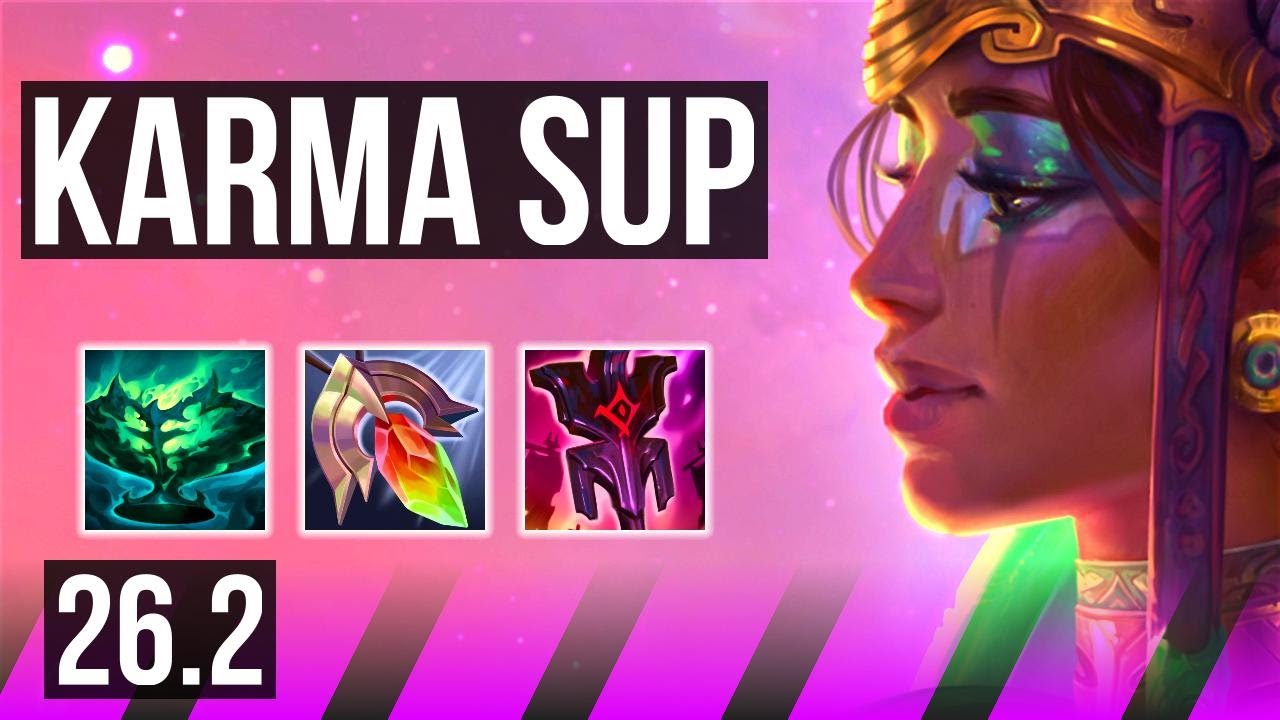 KARMA & Lucian vs THRESH & Varus (SUP) | EUW Grandmaster | 26.2