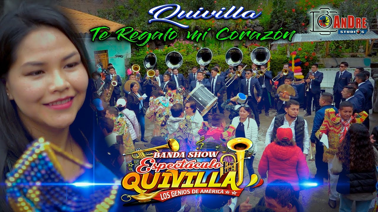 Banda SHOW ESPECTÁCULO QUIVILLA ▶ Te Regalo mi Corazón PRIMICIA 2024 / Quivilla - Huánuco
